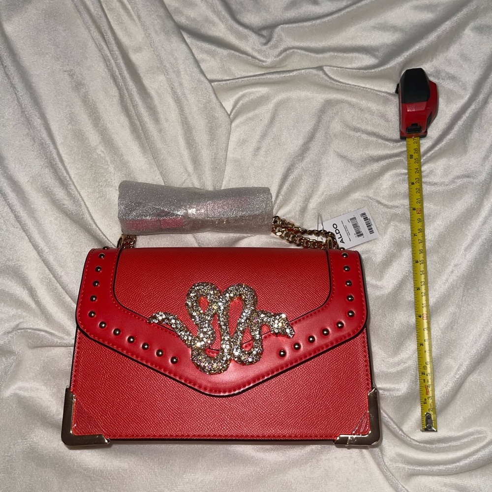 RED ALDO PURSE